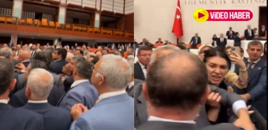 Meclis'te "zeytinlik" kavgası: Milletvekilleri birbirine girdi
