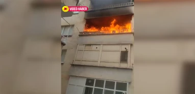 Şanlıurfa'da korkutan yangın! Ev alev alev yandı, facia son anda önlendi