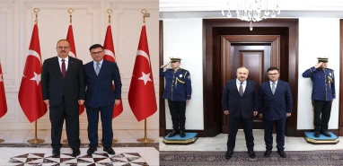 Şanlıurfa Gençlik ve Spor İl Müdürü Yazıcı’dan Ankara’da tebrik ziyareti