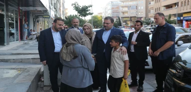Başkan Canpolat'tan esnaf ziyareti:  Talepleri yerinde dinledi