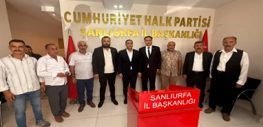 CHP Şanlıurfa ilçe başkanlığında yeni dönem: Yeni başkan görevi devraldı