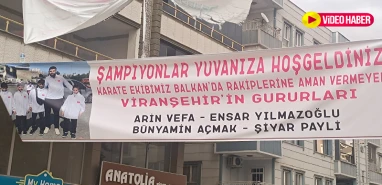 Şanlıurfa'da böyle karşılama görülmedi