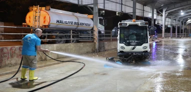 Haliliye’de Kurban Bayramı sonrası temizlik seferberliği