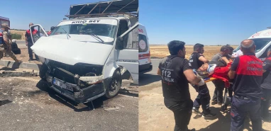 Şanlıurfa'da korkunç kaza: Çok sayıda yaralı
