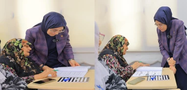 Şanlıurfa'da yaşayan Sabiha teyze herkese örnek oldu: Öğrenmenin yaşı yok