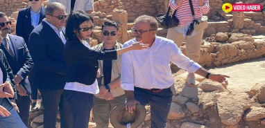 Şanlıurfa’nın tarihi mirasına uluslararası ilgi: Prenses Mikasa Karahantepe'de!