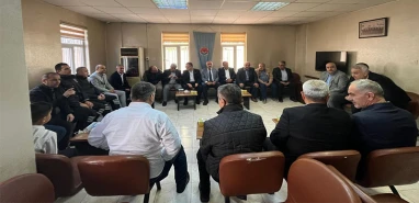TES-İŞ Sendikası Şanlıurfa Şubesi’nde geleneksel bayramlaşma töreni düzenlendi