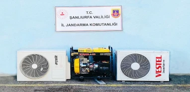Şanlıurfa'da hırsızların gözü yüksekteydi! Bu kez yakayı ele verdiler