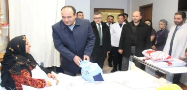 Şanlıurfa’da yeni yıl bebek sevinciyle başladı
