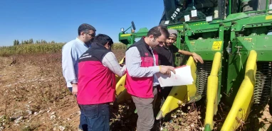 Şanlıurfa’da pamuk hasadına yakın markaj! Makineler tek tek inceleniyor…