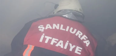 Şanlıurfa'da seyir halindeki tır bir anda alev aldı! Geriye demir yığını kaldı
