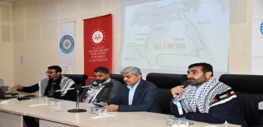 Gazze Paneli... Küresel Sumud Filosu aktivistleri Şanlıurfa'da konuştu
