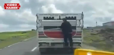 Şanlıurfa’da canını hiçe sayan yolculuk!
