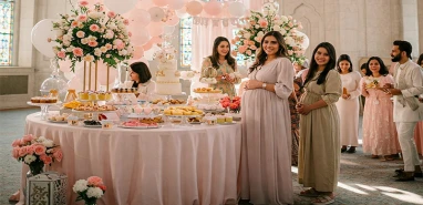 Bu da oldu! Camide "baby shower" yapıldı