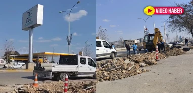 Şanlıurfa'da ŞUSKİ ile DEDAŞ arasında gerilim! Kesintiye karşı hendek kazıldı