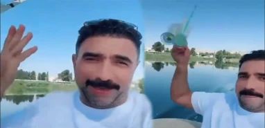 Fırat’ı kirleten Şanlıurfalı fenomen "Emin Ağa"ya para cezası