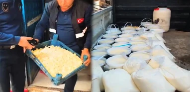 Şanlıurfa’da gıda skandalı! Yüzlerce kilo ele geçirildi