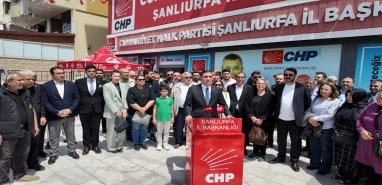 CHP Şanlıurfa’dan  Özel’e saldırıya sert tepki!  “Bu saldırı, Türkiye’nin geleceğine yapılmıştır”