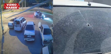 Şanlıurfa’da haraç iddiaları sonrası silahlı saldırı! Saniye saniye kaydedildi