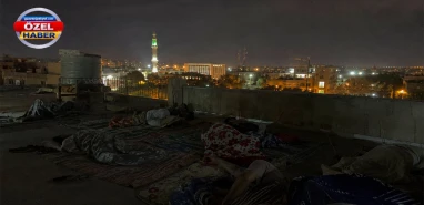 Şanlıurfa’da dün gece ne oldu? Damda yatanlar yatağını kapıp içeri kaçtı!