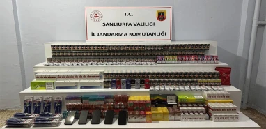 Viranşehir’de kaçakçılara darbe: Binlerce ürün ele geçirildi
