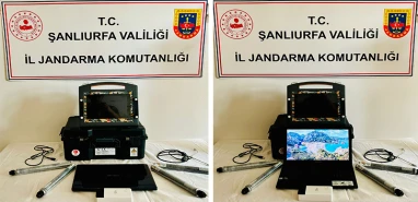 Şanlıurfa’da define avcıları fena avlandı: 2 gözaltı!