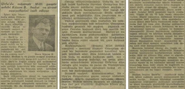 Değişen şehrin , değişmeyen makus talihi: Şanlıurfa’nın 94 yıllık sorunları ilk gazete…