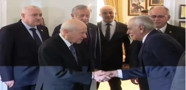 DEM Parti heyetinden MHP’ye ziyaret