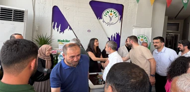 DEM Parti Urfa İl Örgütü'nde bayramlaşma coşkusu