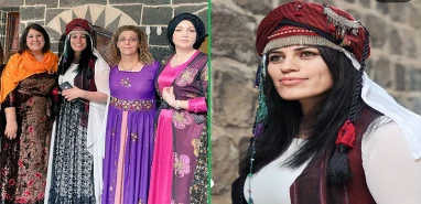 DEM Parti’nin aday tanıtımı: Şanlıurfa’daki kadın aday yöresel kıyafetiyle dikkat çekti