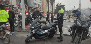 Şanlıurfa'da motosiklet denetimi: 4 milyon lira ceza