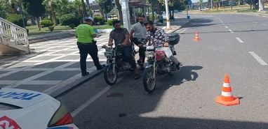 Şanlıurfa'da motosikletlere sıkı denetim!