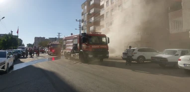 Şanlıurfa’da korkutan depo yangını