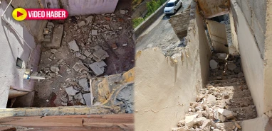 Şanlıurfa’da 6 Şubat’tan sağlam çıkan ev 2 yıl sonra yıkımda hasar aldı!