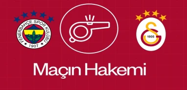 Fenerbahçe - Galatasaray derbisinin hakemi belli oldu!