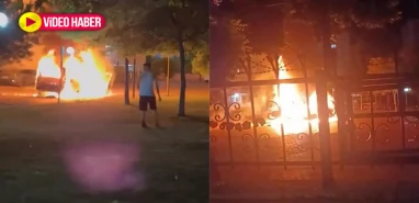 Akılalmaz olay! Önce aracını sonra kendini yaktı