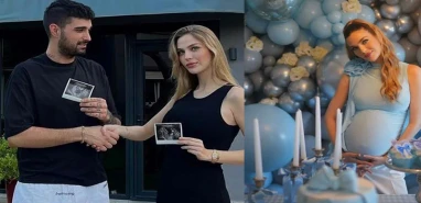 Şanlıurfalı türkücünün ikiz torun sevinci! Yasemin Şefkatli ve İdo Tatlıses bebeklerine kavuştu