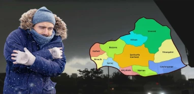 Şanlıurfa’nın ilçesi bu gece resmen donacak! Sıcaklık 0 dereceye düşüyor