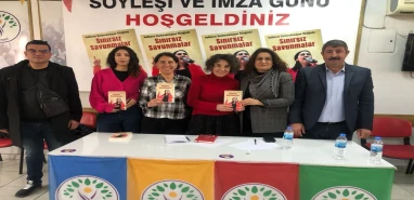 Figen Yüksekdağ'ın "Sınırsız Savunmalar" kitabı için Şanlıurfa'da etkinlik...
