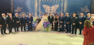 Görkemli düğüne siyaset ve iş dünyası damga vurdu!