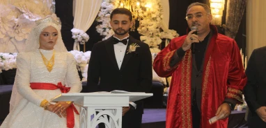 Şanlıurfa’da eğitim camiasını buluşturan düğün!