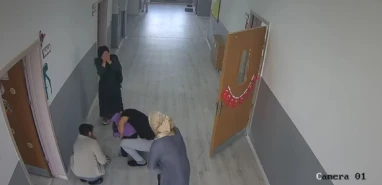 Şanlıurfa'da heimlich manevrası hayat kurtardı! Anbean kaydedildi