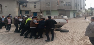 Şanlıurfa'da ilk müdahale mahalleliden: 1 yaralı