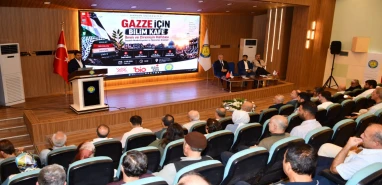 Gazze'nin sesi Harran Üniversitesi'nden yükseldi: Gazzeli akademisyen anlattı...