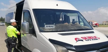 Şanlıurfa'daki yolculara emniyet kemeri ve güvenli seyahat eğitimi!