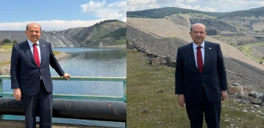 Eski Cumhurbaşkanı Atatürk Barajı’nda! Hayran kaldı