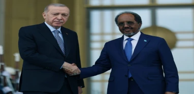 Cumhurbaşkanı Erdoğan, Somali Cumhurbaşkanı'nı kabul etti!