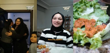 "Gurbetteki Ailem" projesi beğeni topluyor: İlk iftar Urfalı bir ailenin sofrasında
