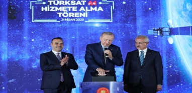 Cumhurbaşkanı Erdoğan: Kendi uydusunu üreten 11 ülkeden biriyiz