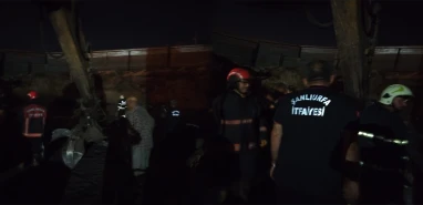 Eyyübiye’de korkutan iş yeri yangını